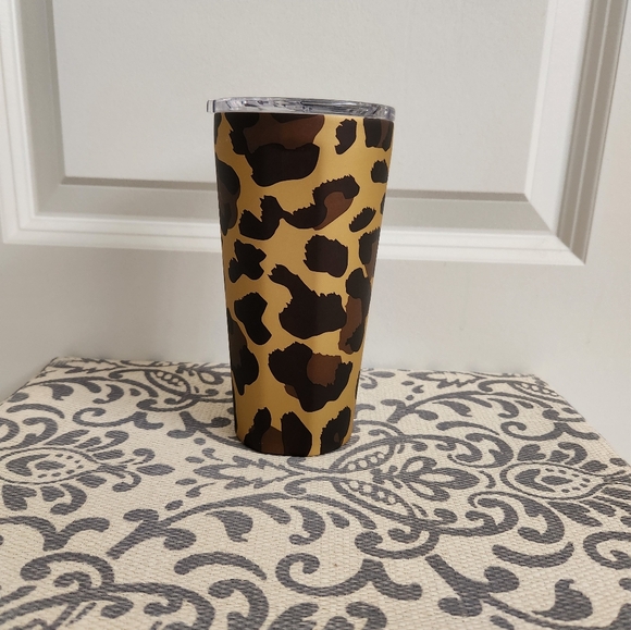 Corkcicle Leopard Print Insulated Drinkware/ Tumbler - Picture 4 of 4